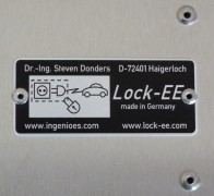 LOCK-EE, der abschliessbare Steckdosenkasten CEE 400V/32A IP44 ROT